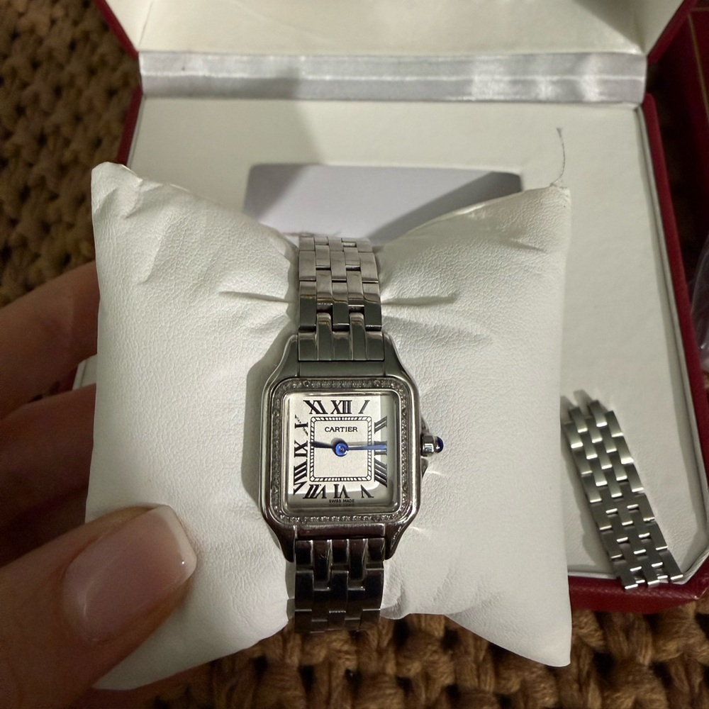 PANTHÈRE WATCH, SMALL MODEL Steel